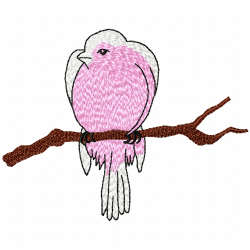 Pigeons And Doves Embroidery Design 6